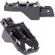 Thrashin Supply Co. Aggressor Foot Pegs - Front - Black - FL/FX '18-'25 1620-2773 TSC-2022-1-SF